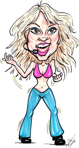 The singer Britney Spears